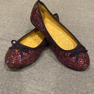 Cat & Jack glitter shoes 13